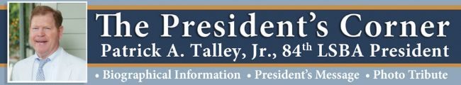 The President's Corner