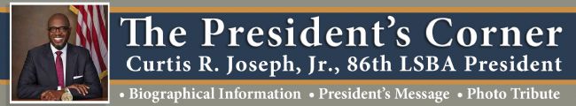 The President's Corner
