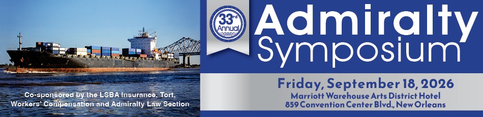 Admiralty Symposium