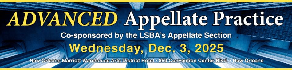 Advanced Appellate Practice
