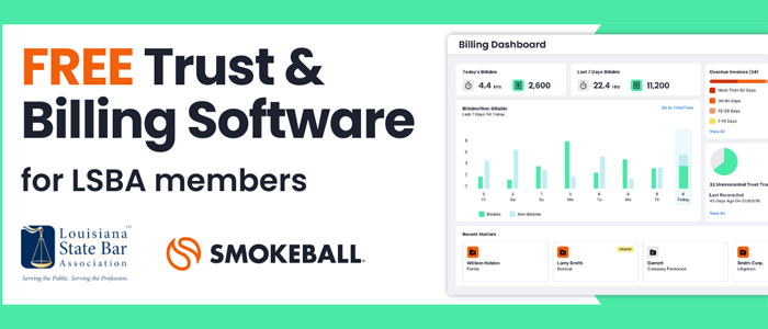 Free Trust Accounting & Billing Software by Smokeball