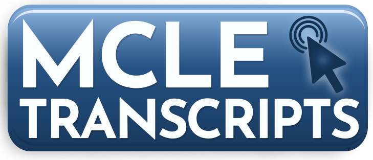 MCLE Transcripts