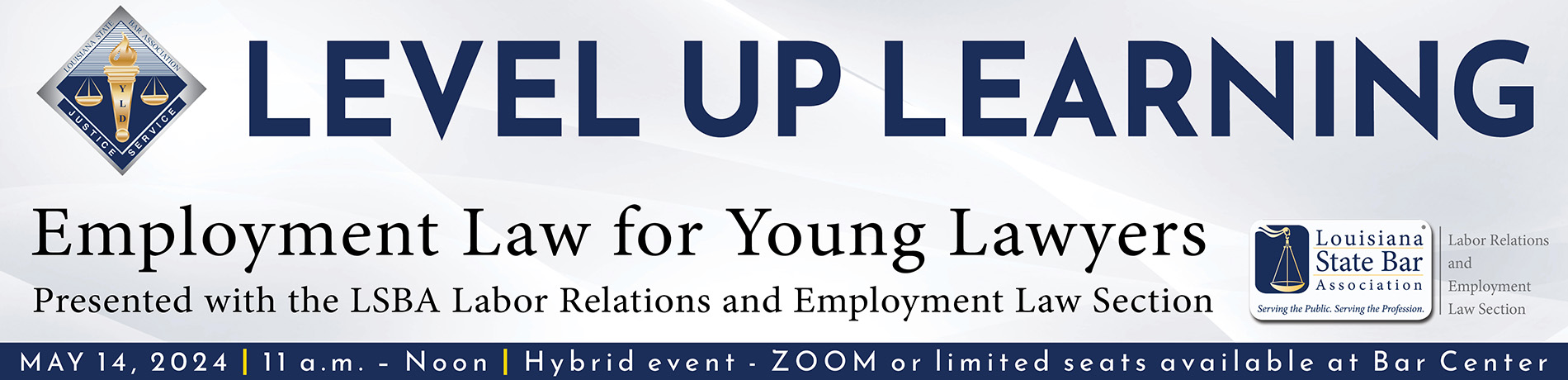 2024 YLD Level Up Learning Employment Law 