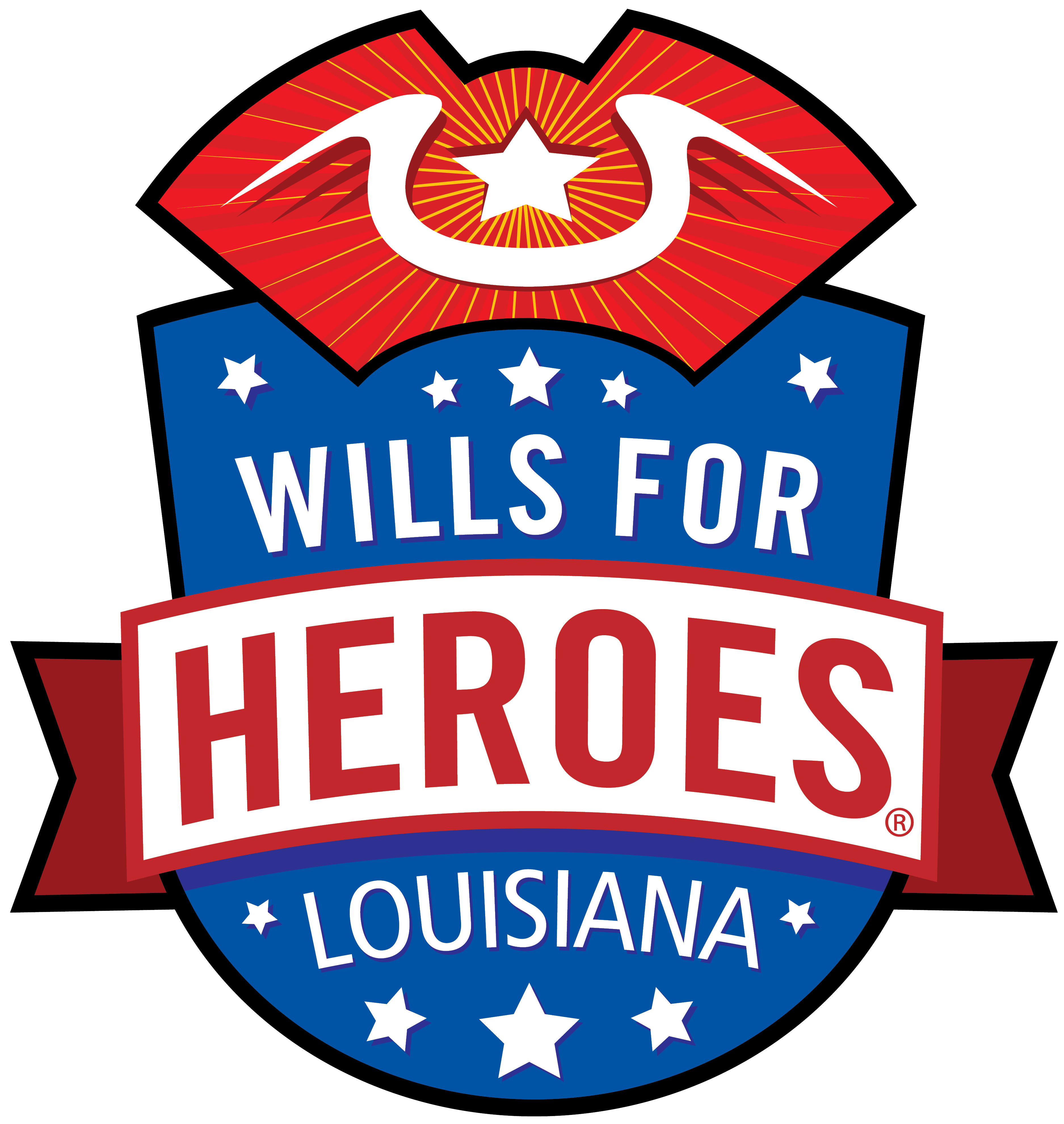 Wills For Heroes Louisiana Logo