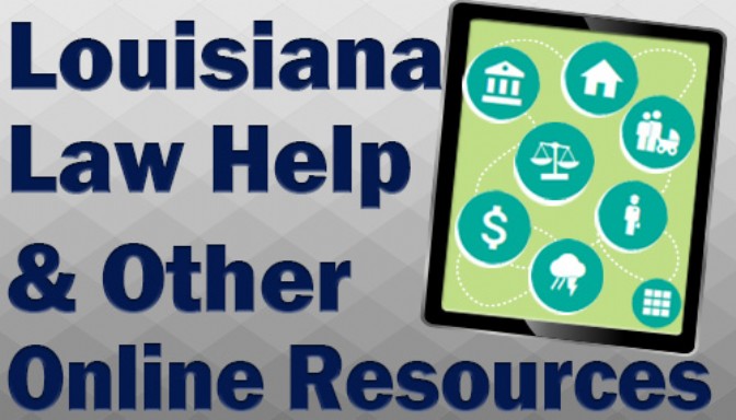 Louisiana Law Help & Other Online Resources